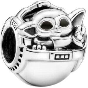 Star Wars Mandalorian Grogu.925 sterling charm